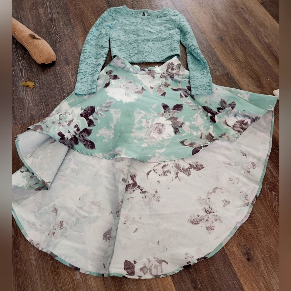 2 peice dress
